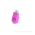 Ο προσαρμογέας οπτικών ινών LC Duplex RJ45